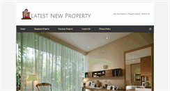 Desktop Screenshot of latestnewproperty.com